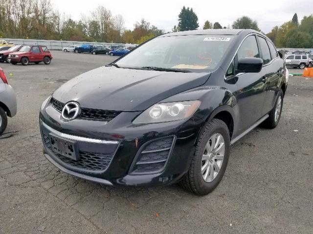 JM3ER2WM1A0311379 - 2010 MAZDA CX-7 BLACK photo 2