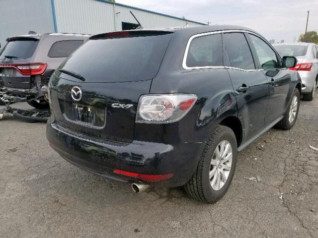 JM3ER2WM1A0311379 - 2010 MAZDA CX-7 BLACK photo 4