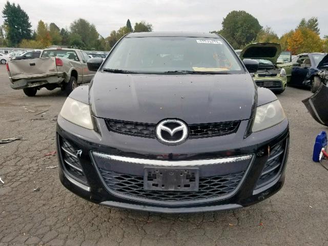 JM3ER2WM1A0311379 - 2010 MAZDA CX-7 BLACK photo 9