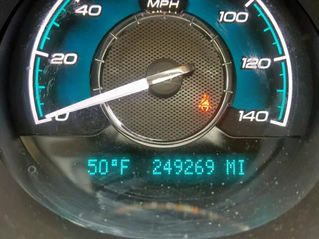 1G1ZK57769F183232 - 2009 CHEVROLET MALIBU LTZ მუქწითელი ფოტო 8