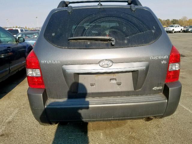 KM8JN72D19U938332 - 2009 HYUNDAI TUCSON SE GREEN photo 9