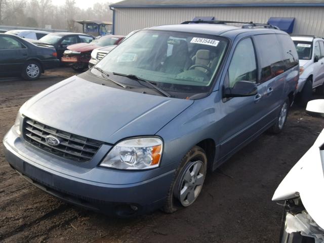 2FMZA57675BA53274 - 2005 FORD FREESTAR S BLUE photo 2