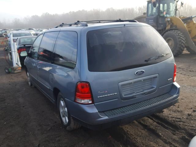 2FMZA57675BA53274 - 2005 FORD FREESTAR S BLUE photo 3