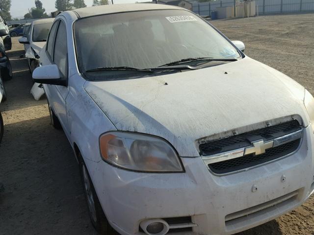 KL1TG56638B006075 - 2008 CHEVROLET AVEO LT WHITE photo 1