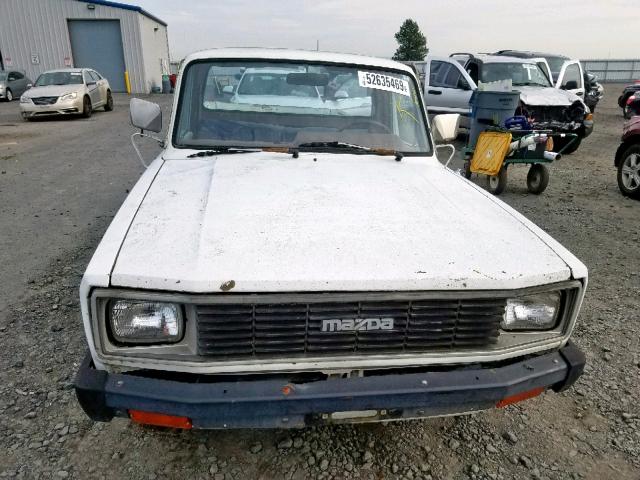 JM2UC2210D0706834 - 1983 MAZDA PU WHITE photo 9