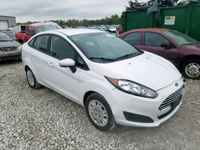 3FADP4AJ7FM163591 - 2015 FORD FIESTA S WHITE photo 1