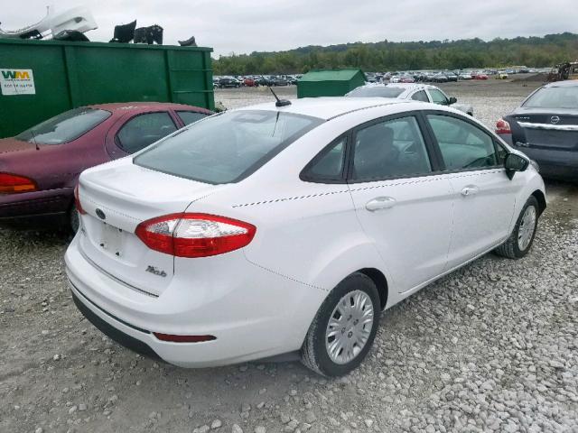 3FADP4AJ7FM163591 - 2015 FORD FIESTA S WHITE photo 4