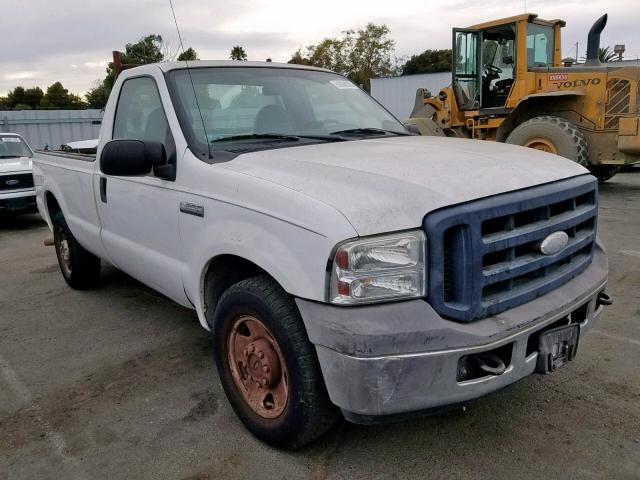 1FTNF20556EB45395 - 2006 FORD F250 SUPER WHITE photo 1