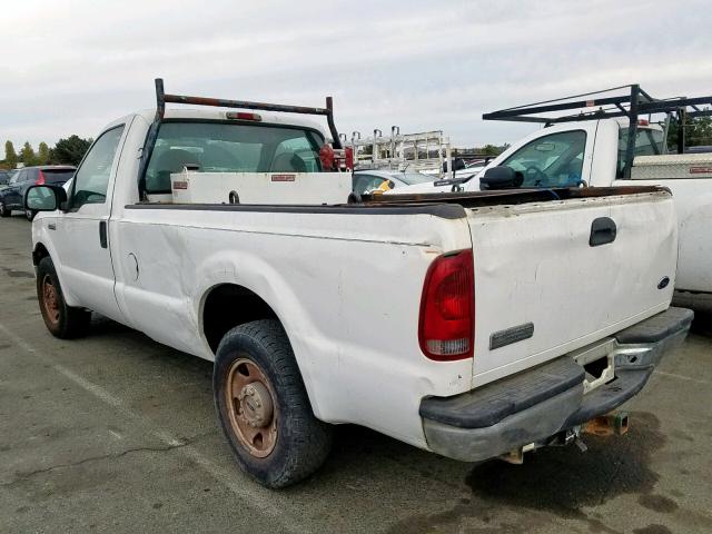 1FTNF20556EB45395 - 2006 FORD F250 SUPER WHITE photo 3