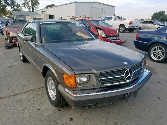 WDBCA43A9DB006135 - 1983 MERCEDES-BENZ 380 SEC BROWN photo 1