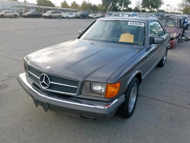 WDBCA43A9DB006135 - 1983 MERCEDES-BENZ 380 SEC BROWN photo 2