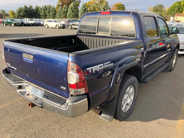 3TMLU4EN1CM100204 - 2012 TOYOTA TACOMA DOU BLUE photo 4