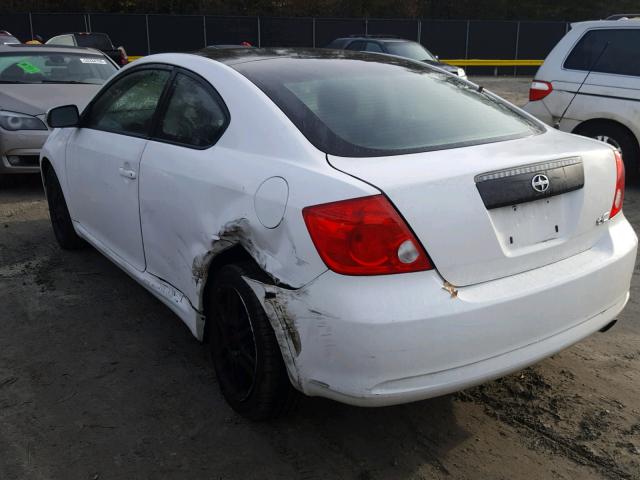 JTKDE167050047350 - 2005 TOYOTA SCION TC 白色 照片 3