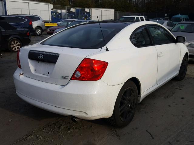 JTKDE167050047350 - 2005 TOYOTA SCION TC 白色 照片 4