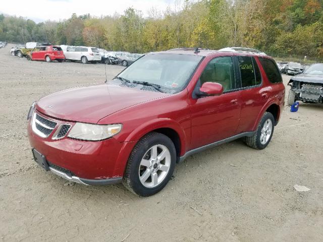 5S3ET13M362800283 - 2006 SAAB 9-7X ARC BURGUNDY photo 2