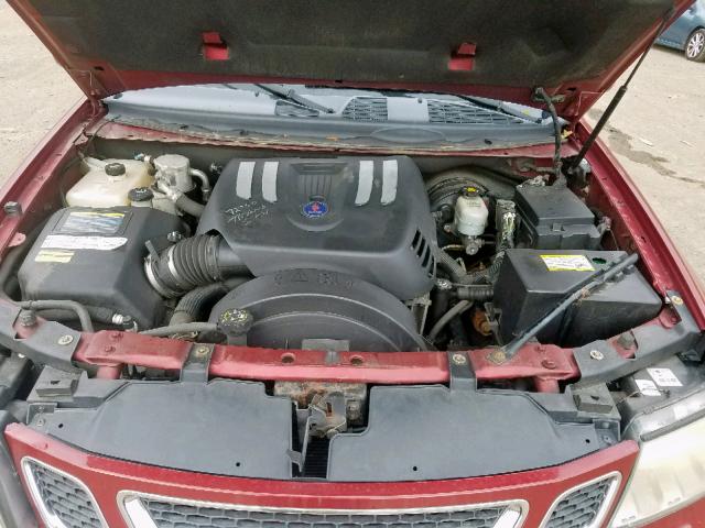 5S3ET13M362800283 - 2006 SAAB 9-7X ARC BURGUNDY photo 7