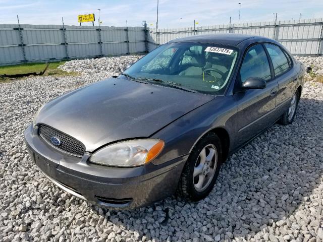 1FAFP55U14A110382 - 2004 FORD TAURUS SES GRAY photo 2