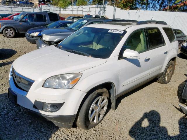 5GZEV23787J170105 - 2007 SATURN OUTLOOK XR WHITE photo 2