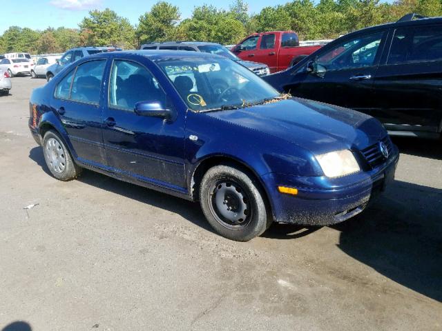 3VWRK69M43M110249 - 2003 VOLKSWAGEN JETTA GL BLUE photo 1