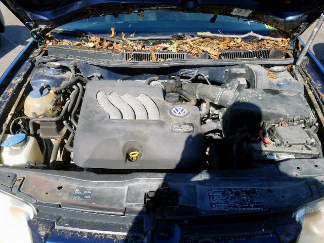 3VWRK69M43M110249 - 2003 VOLKSWAGEN JETTA GL BLUE photo 7