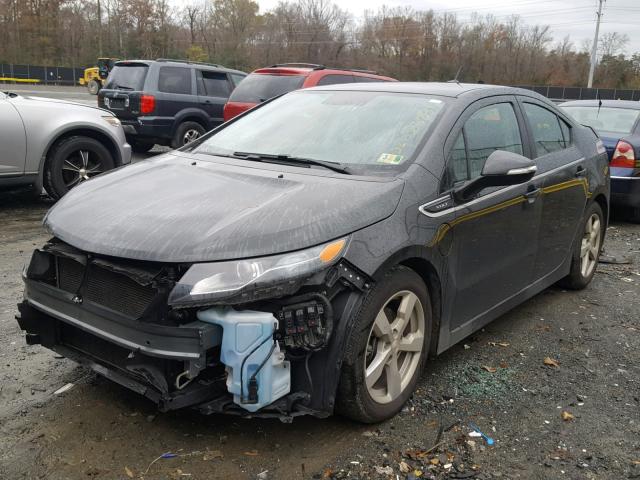 1G1RA6E40EU118125 - 2014 CHEVROLET VOLT BLACK photo 2