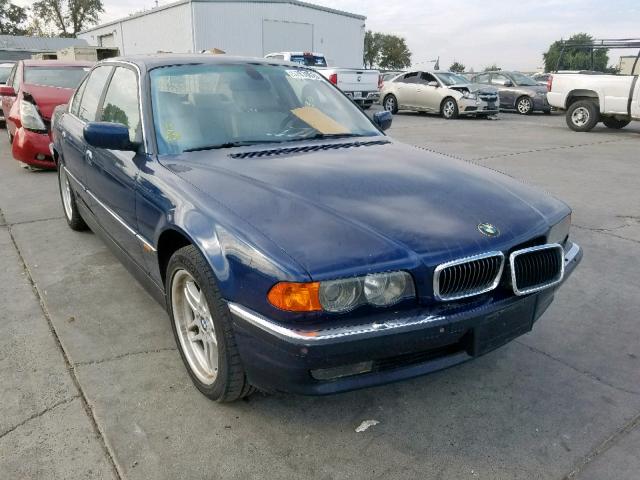 WBAGG8342YDN78464 - 2000 BMW 740 I AUTO BLUE photo 1