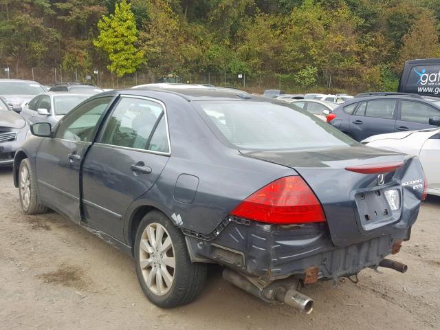 1HGCM66546A025964 - 2006 HONDA ACCORD EX GRAY photo 3