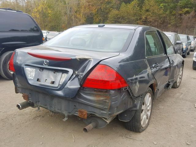 1HGCM66546A025964 - 2006 HONDA ACCORD EX GRAY photo 4