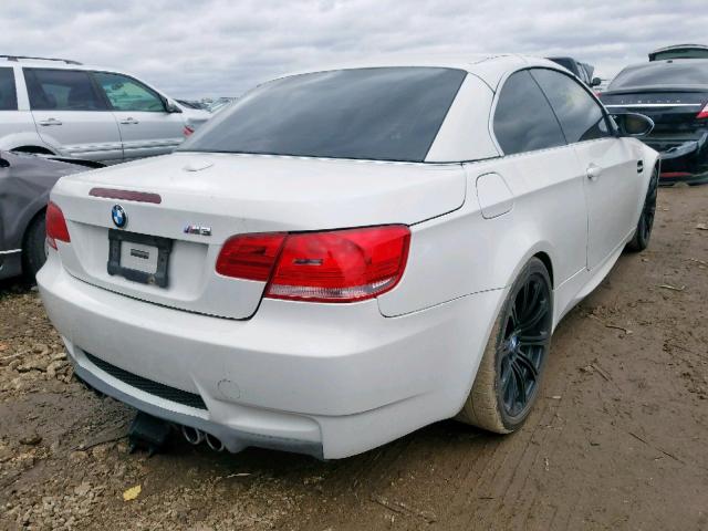 WBSWL93568P331464 - 2008 BMW M3 WHITE photo 4