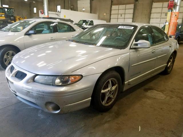 1G2WP52K73F171366 - 2003 PONTIAC GRAND PRIX GRAY photo 2