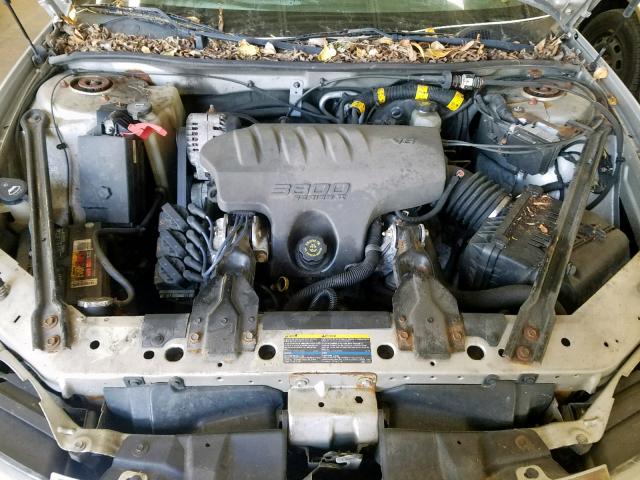 1G2WP52K73F171366 - 2003 PONTIAC GRAND PRIX GRAY photo 7