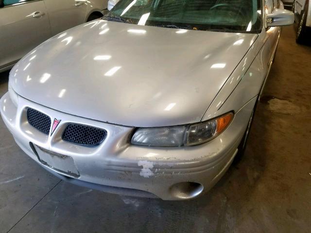1G2WP52K73F171366 - 2003 PONTIAC GRAND PRIX GRAY photo 9
