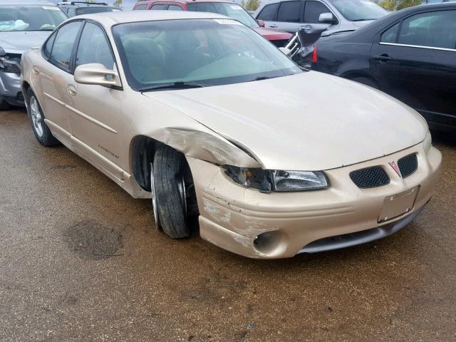 1G2WP52K2YF194089 - 2000 PONTIAC GRAND PRIX GOLD photo 1