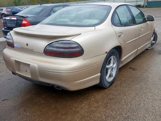 1G2WP52K2YF194089 - 2000 PONTIAC GRAND PRIX GOLD photo 4