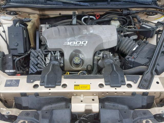 1G2WP52K2YF194089 - 2000 PONTIAC GRAND PRIX GOLD photo 7