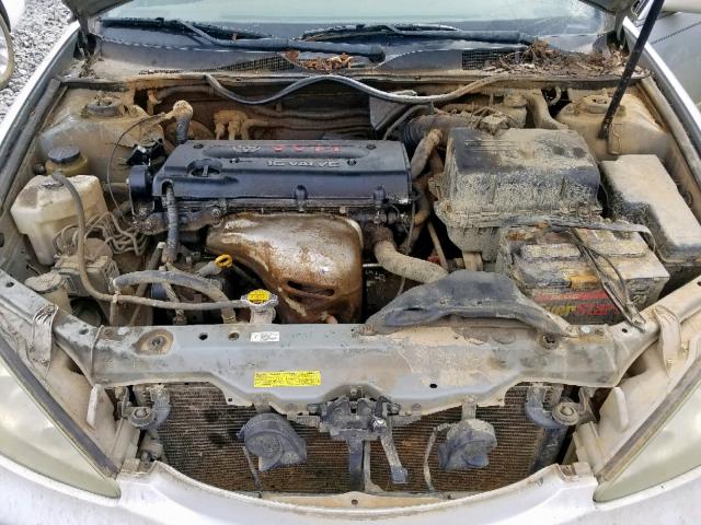 4T1BE30K35U027850 - 2005 TOYOTA CAMRY LE SILVER photo 7