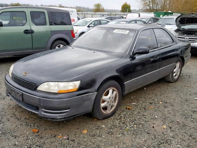 JT8GK13T7R0047428 - 1994 LEXUS ES 300 BLACK photo 2