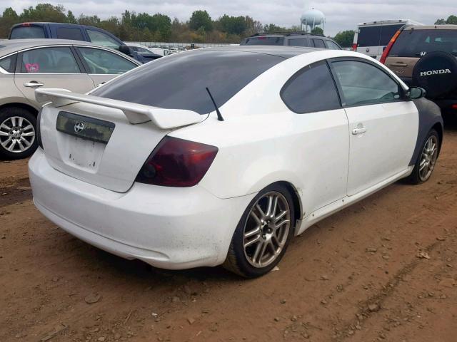 JTKDE167560125218 - 2006 TOYOTA SCION TC თეთრი ფოტო 4