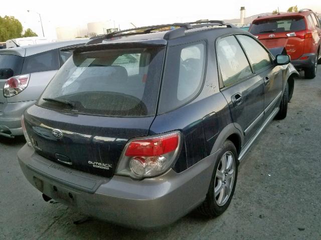 JF1GG68696G815079 - 2006 SUBARU IMPREZA OU BLUE photo 4