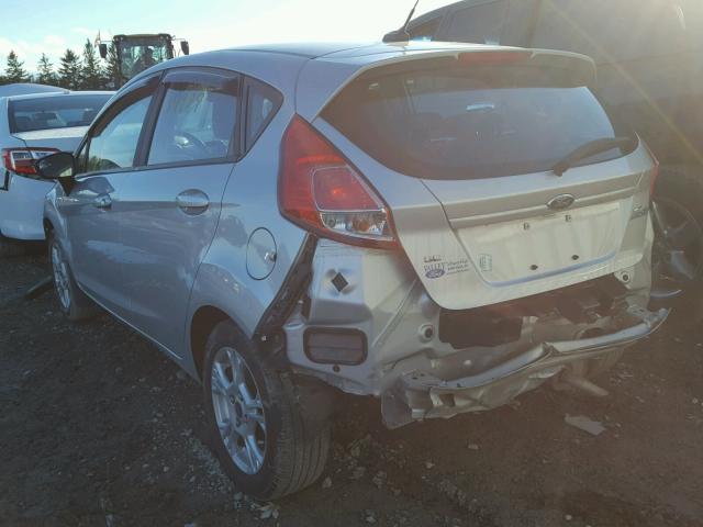 3FADP4EJ5GM151547 - 2016 FORD FIESTA SE SILVER photo 3