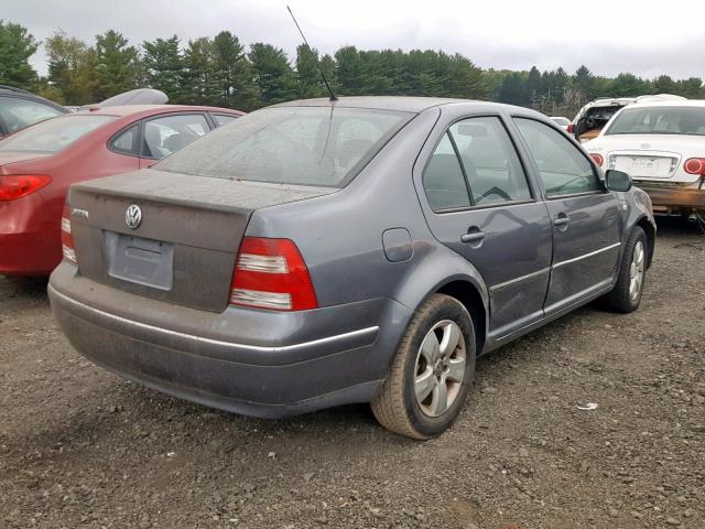 3VWSK69M44M042120 - 2004 VOLKSWAGEN JETTA GLS GRAY photo 4