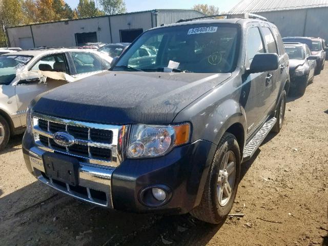 1FMCU59H68KA95439 - 2008 FORD ESCAPE HEV CHARCOAL photo 2