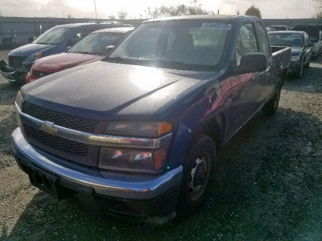 1GCCS198958150834 - 2005 CHEVROLET COLORADO BLUE photo 2