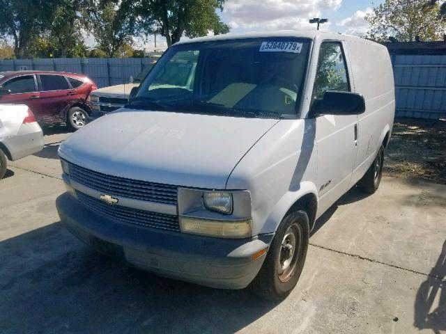 1GCDM19W5YB101294 - 2000 CHEVROLET ASTRO WHITE photo 2