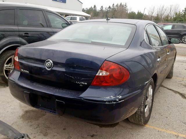 2G4WF582171104177 - 2007 BUICK ALLURE CX BLUE photo 4