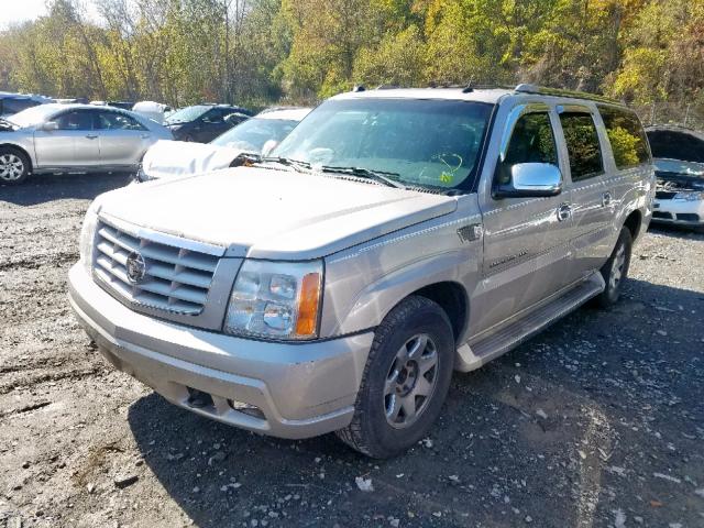 3GYFK66N55G268906 - 2005 CADILLAC ESCALADE E SILVER photo 2