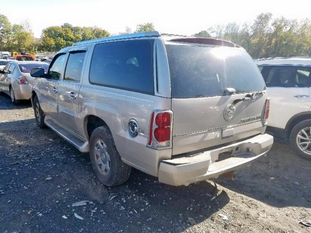 3GYFK66N55G268906 - 2005 CADILLAC ESCALADE E SILVER photo 3