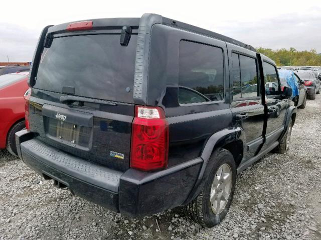 1J8HH48PX7C627231 - 2007 JEEP COMMANDER შავი ფოტო 4