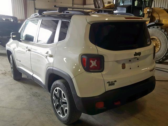 ZACCJBCT9GPD12298 - 2016 JEEP RENEGADE TRAILHAWK  photo 3