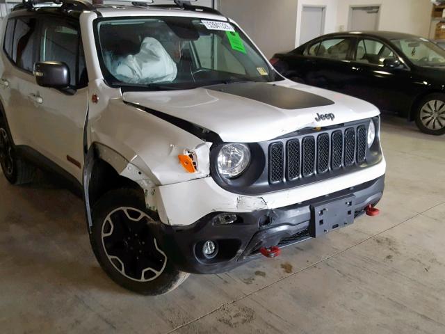 ZACCJBCT9GPD12298 - 2016 JEEP RENEGADE TRAILHAWK  photo 9